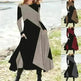 Women's Fashion Vintage Style Long Sleeve Maxi Dress - EX-STOCK CANADA