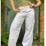 Women's Fashionable Loose High Waist Trousers - EX-STOCK CANADA
