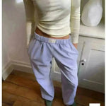 Women's Fashionable Loose High Waist Trousers - EX-STOCK CANADA
