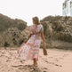 Women's Flowers Printed Dress Bohemian Irregular Beach Clothes - EX-STOCK Canada