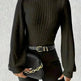 Women's French-style Long-sleeved Knitted Jumpsuit Top - EX-STOCK CANADA