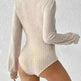 Women's French-style Long-sleeved Knitted Jumpsuit Top - EX-STOCK CANADA