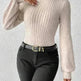 Women's French-style Long-sleeved Knitted Jumpsuit Top - EX-STOCK CANADA