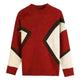 Women's Half Turtleneck Loose-fitting Versatile Sweater Color Matching Knitted Bottoming Shirt - EX-STOCK CANADA