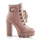 Women's High Heel Mid-heel Boots Thick Heel Women's Boots - EX-STOCK Canada