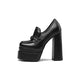 Women's High Heels Charming Platform Leather Shoes - EX-STOCK Canada