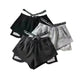 Women's High Waist Running Athletic Gym Hot Pants - EX-STOCK CANADA