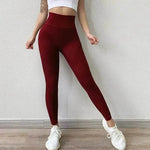 Women's high waist tummy gym pants - EX-STOCK Canada
