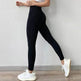 Women's high waist tummy gym pants - EX-STOCK Canada