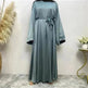 Women's Lace Up Satin Arab Dress - EX-STOCK CANADA