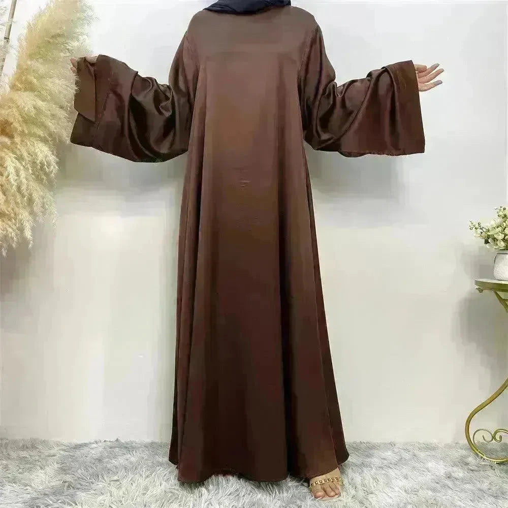 Women's Lace Up Satin Arab Dress - EX-STOCK CANADA