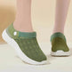 Women's Mesh Sandals Summer Breathable Lazy Slippers One-step Round Toe Half-slip Beach Slippers . - EX-STOCK Canada