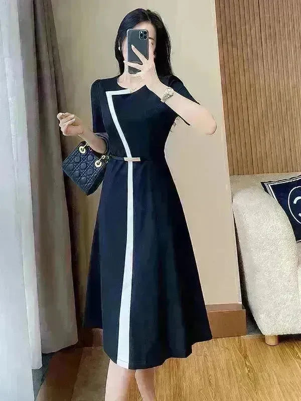 Women's Mid-Length Fashion Dress - EX-STOCK CANADA