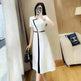 Women's Mid-Length Fashion Dress - EX-STOCK CANADA