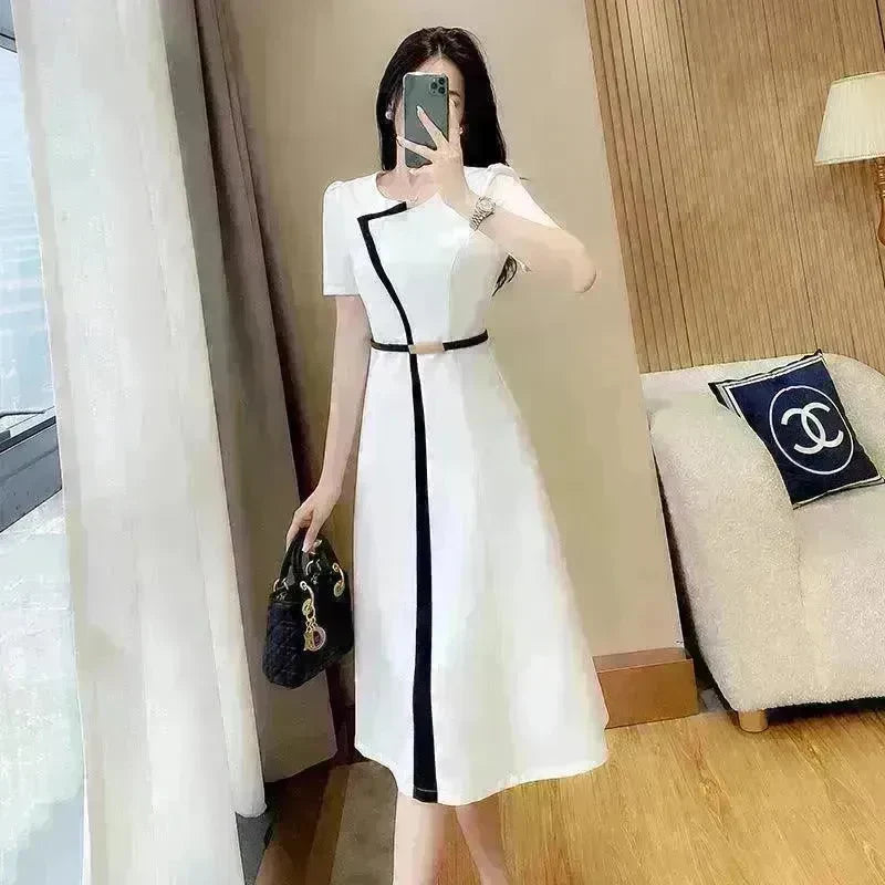 Women's Mid-Length Fashion Dress - EX-STOCK CANADA