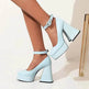 Women's Platform Thick Heel High Heel Shoes - EX-STOCK Canada