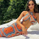 Women's Printed Halter Strap Strapless Slim Skirt Set - EX-STOCK CANADA
