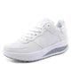 Women's Shoes, Flying Woven Leather Shoes, Sports Platform Shoes, Student Platform Shoes - EX-STOCK CANADA