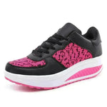 Women's Shoes, Flying Woven Leather Shoes, Sports Platform Shoes, Student Platform Shoes - EX-STOCK CANADA