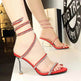 Women's Shoes Stiletto Heels Snake-shaped Winding Rhinestone - EX-STOCK Canada