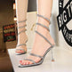 Women's Shoes Stiletto Heels Snake-shaped Winding Rhinestone - EX-STOCK Canada