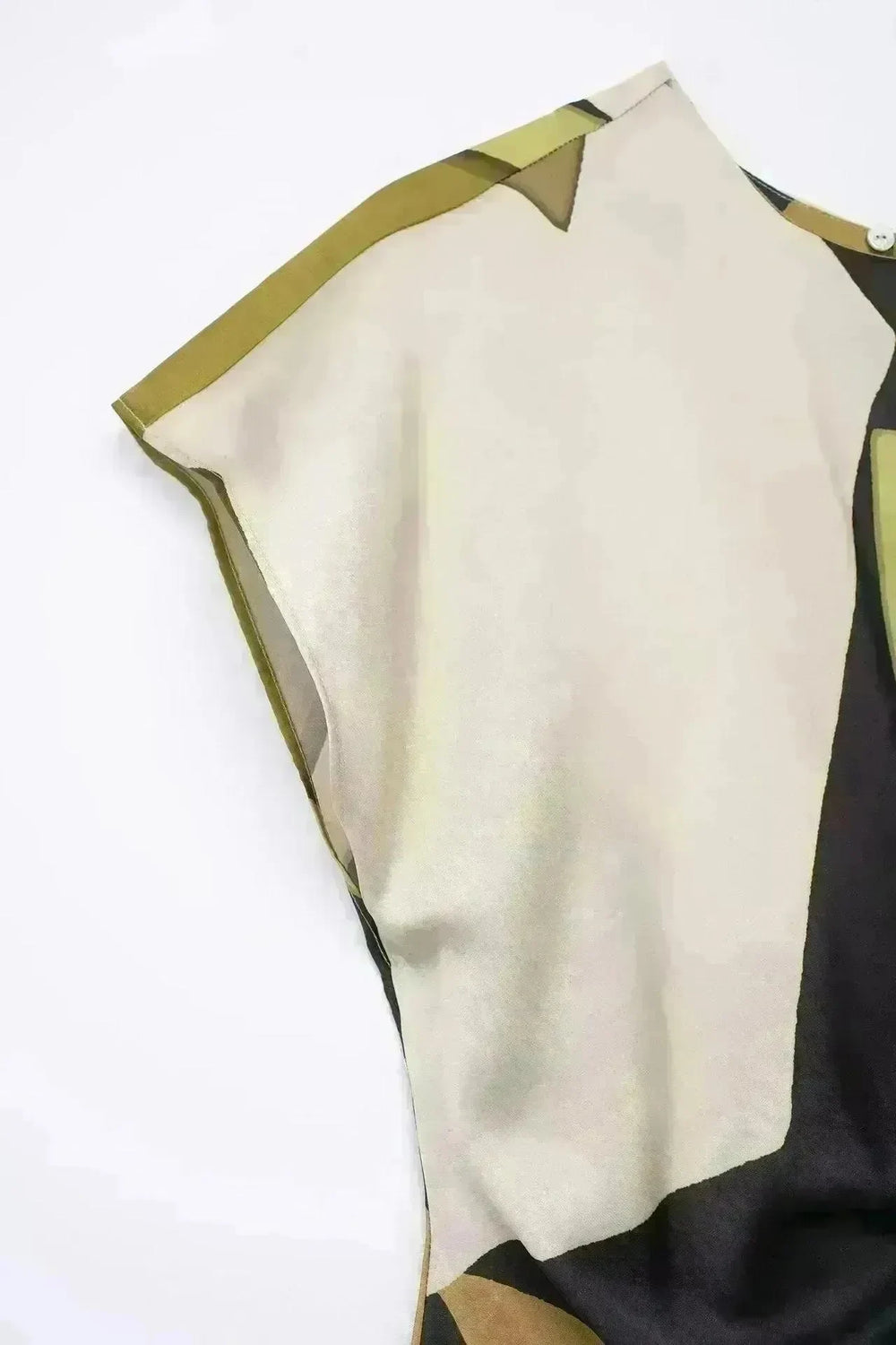 Women's Silk Satin Texture Printing Midi Dress - EX-STOCK CANADA