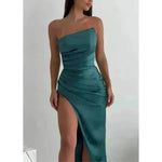Women's Sleeveless Split Party Dress - EX-STOCK CANADA