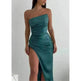 Women's Sleeveless Split Party Dress - EX-STOCK CANADA