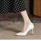 Women's Stiletto High Heels Korean Style Fashion Commuter Shoes - EX-STOCK Canada