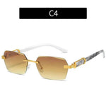 Women's Trimming Ocean Lens Rimless Sunglasses - EX-STOCK Canada