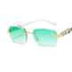 Women's Trimming Ocean Lens Rimless Sunglasses - EX-STOCK Canada
