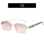 Women's Trimming Ocean Lens Rimless Sunglasses - EX-STOCK Canada