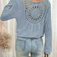 Women's V-neck Solid Color Fashion Knitted Blouse - EX-STOCK CANADA