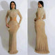 Women's Wear Pure Color Mesh Hot Drilling Dress - EX-STOCK CANADA