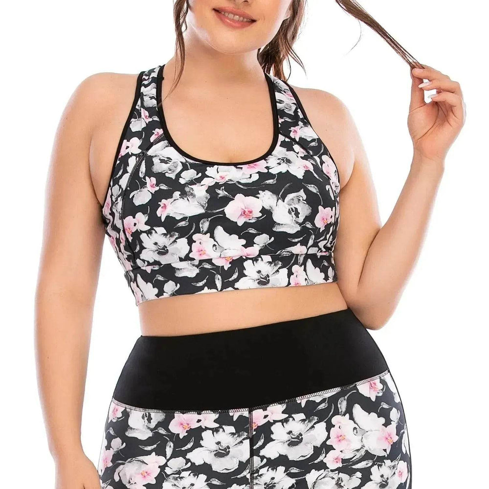 Women Yoga Suit Sportswear Tracksuit Sportsuits Plus Size For Female Gym Sport Running Sets Big Large Tacking Wear Big Breast - EX-STOCK Canada