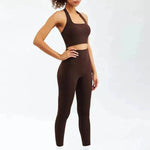 Women Yoga Zipper Long-sleeved Gym Exercise Fitness Suit - EX-STOCK Canada