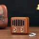 Wooden Bluetooth Speakers Retro Solid Wooden Audio With Radio Card - EX-STOCK Canada