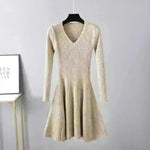 Woolen Skirt Base Knitting Women's Dress - EX-STOCK CANADA
