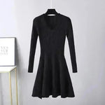 Woolen Skirt Base Knitting Women's Dress - EX-STOCK CANADA