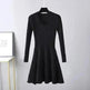 Woolen Skirt Base Knitting Women's Dress - EX-STOCK CANADA