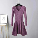Woolen Skirt Base Knitting Women's Dress - EX-STOCK CANADA