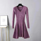 Woolen Skirt Base Knitting Women's Dress - EX-STOCK CANADA