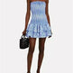 Wrapped Chest Embroidered Cotton Stretch Waist Shaping Ruffled Vacation Jumpsuit Skirt - EX-STOCK CANADA