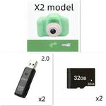 X2 HD Mini Children Cartoon Kids Digital Camera - EX-STOCK Canada