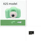 X2 HD Mini Children Cartoon Kids Digital Camera - EX-STOCK Canada