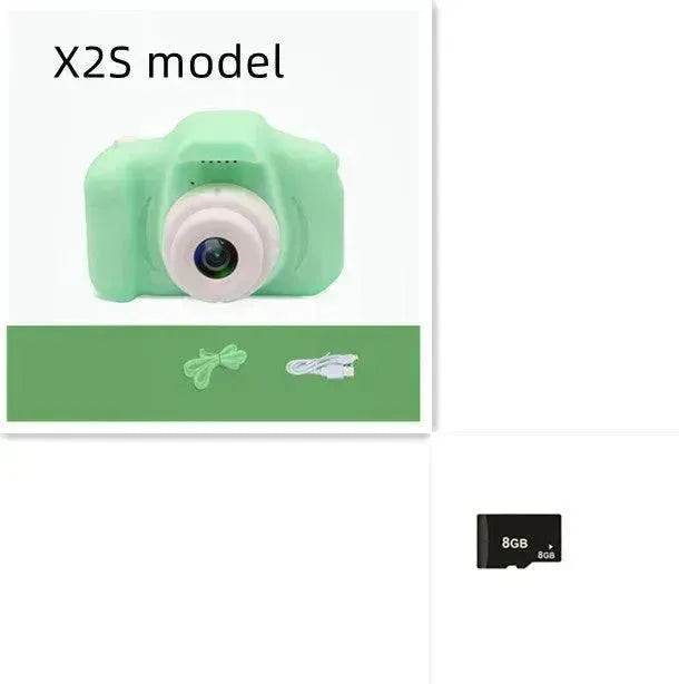 X2 HD Mini Children Cartoon Kids Digital Camera - EX-STOCK Canada