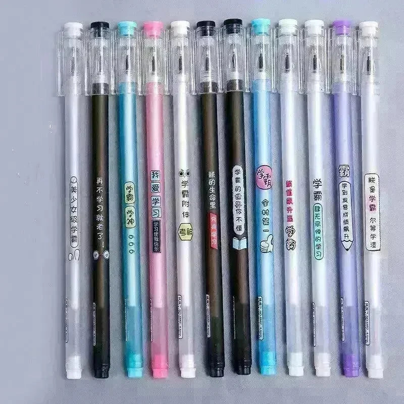 Xueba Pen School Flower School Grass Gel Pen Cute Student - EX-STOCK CANADA