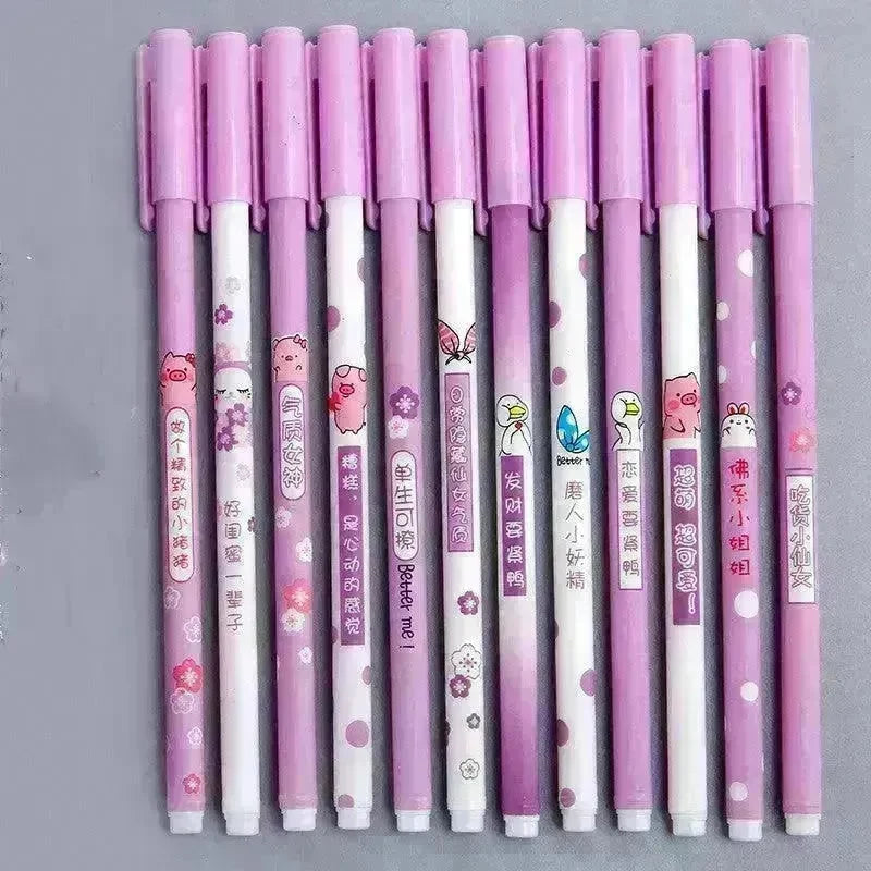 Xueba Pen School Flower School Grass Gel Pen Cute Student - EX-STOCK CANADA