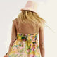 Y2K Flowers Print Suspender Dress Summer Fashion Ruffled Holiday Beach Short Dresses Womens Clothing - EX-STOCK CANADA