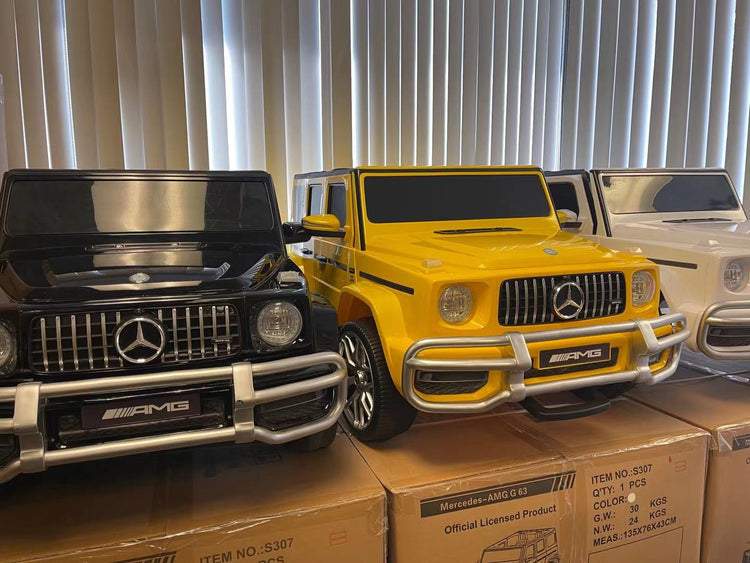 2026 24V Mercedes Benz AMG G63 G Wagon DELUXE 2 Seater Kids Ride On Car With Remote Control 